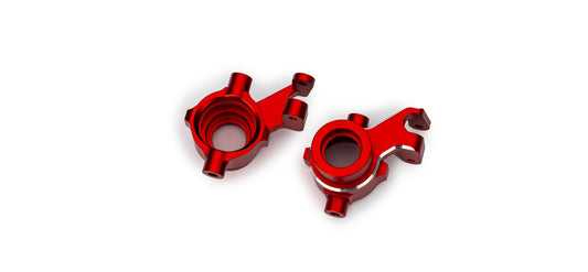 Traxxas 10237-RED Steering Blocks Aluminum Red