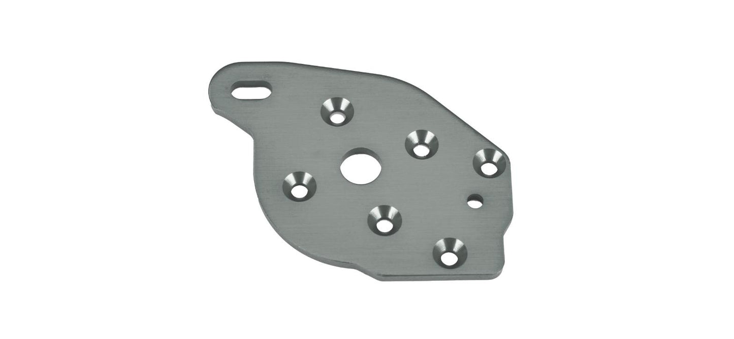 Traxxas 10259-GRAY Motor Plate Aluminum Gray