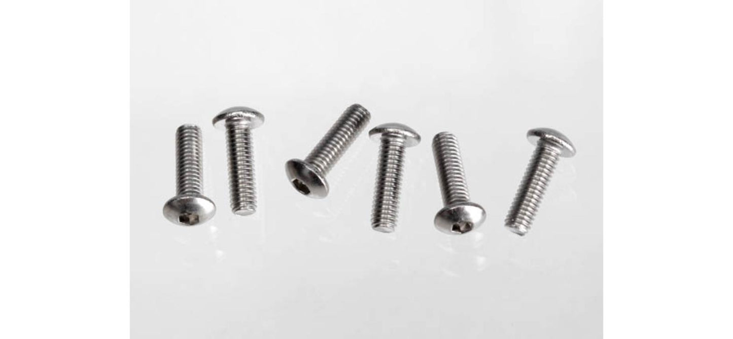 Traxxas 2577X Screws 3x10 Button-Head Stainless