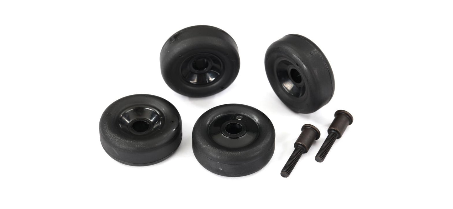 Traxxas 4976 Wheels (4) Axles/Wheelie Bar (2) T-Maxx Stampede Slash