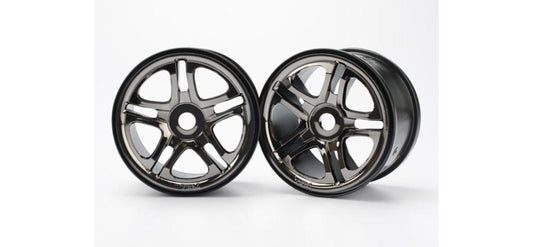 Traxxas 5172A Wheels SS Black Chrome