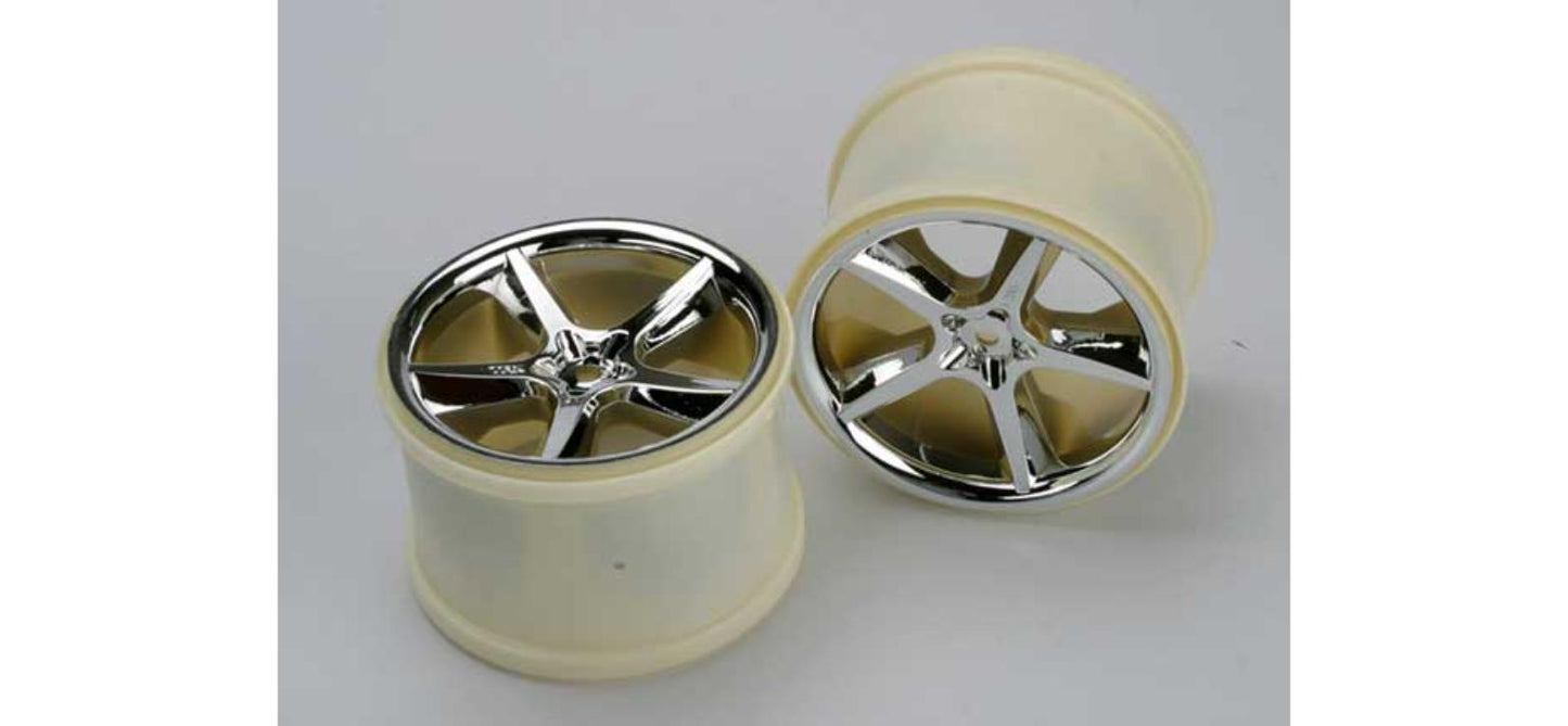 Traxxas 5372 Wheels Gemini 3.8 Chrome