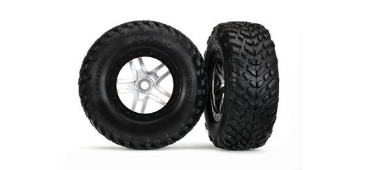 Traxxas 5975X SCT Split-Spoke Tires Wheels Assembled