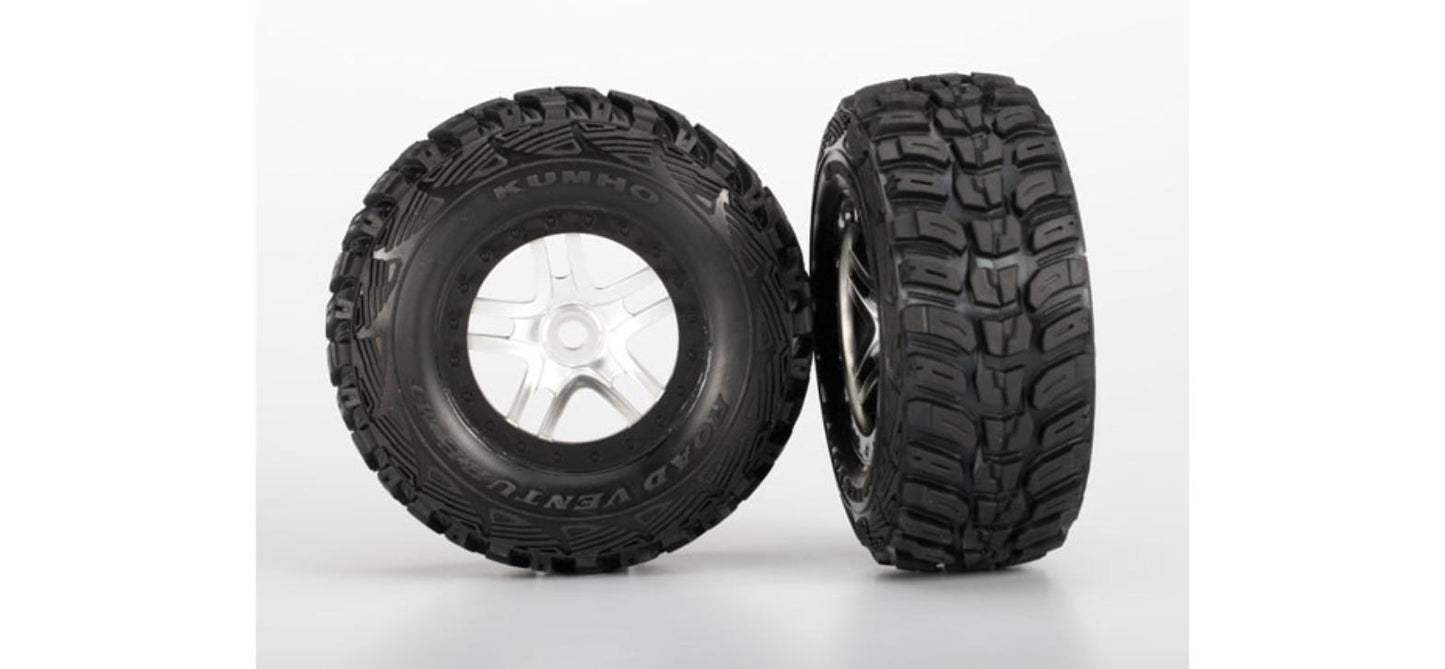 Traxxas 5976R SCT Split-Spoke Kumho Tire Assembly