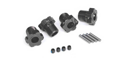 Traxxas 8654-GRAY Wheel Hubs Splined 17mm