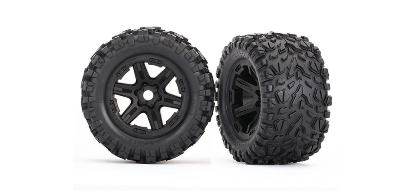 Traxxas 8672 Tires Wheels Talon EXT