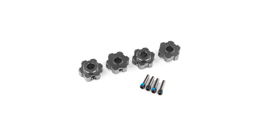 Traxxas 8956-GRAY Wheel Hubs Hex Aluminum Gray