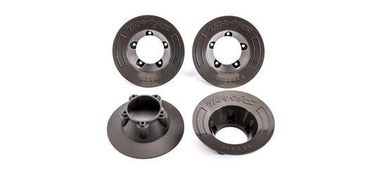 Traxxas 9569 Wheel Covers Black