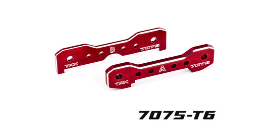 Traxxas 9629R Tie Bars Front Red