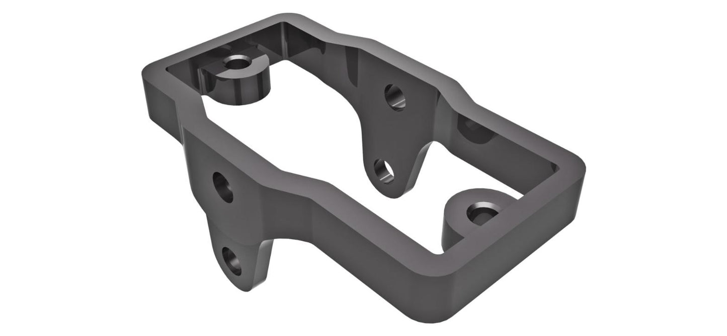 Traxxas 9739-GRAY TRX-4M Aluminum Servo Mount, Gray