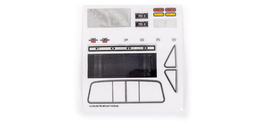 Traxxas 9828 TRX-4M Ford F-150 Decal Sheet