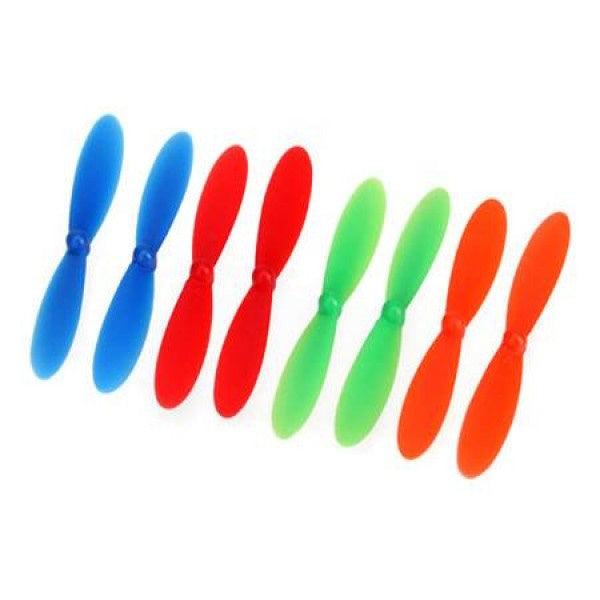 Traxxas 6226 QR-1 Rotor Blade Set Red/Blue/Green/Orange (8)
