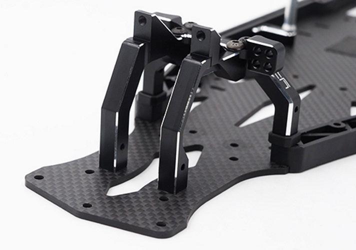 Yeah Racing Aluminum Suspension /Steering Performance Upgrade Black Yokomo YD2 - PowerHobby