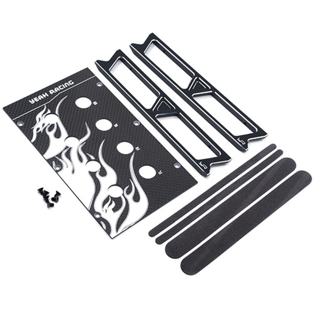 Yeah Racing Yt-0149bk Multi Function Car Setup Stand Black for 1/10 on Road Cars