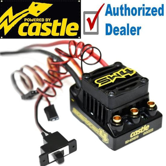 Castle Creations SW4 Sidewinder Sensorless WP ESC / Speed Control ONLY - PowerHobby