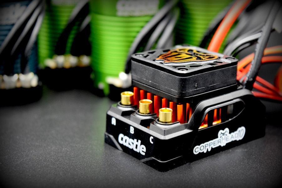 CASTLE CREATIONS COPPERHEAD 10 SENSORED ESC SCT EDITION W / 1410