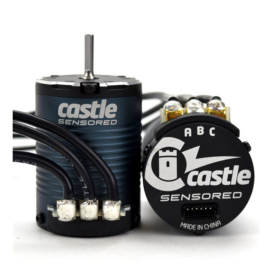 Castle Creations Mamba Micro X2 16.8V WP Sensored ESC w/1406-2850KV Motor - PowerHobby