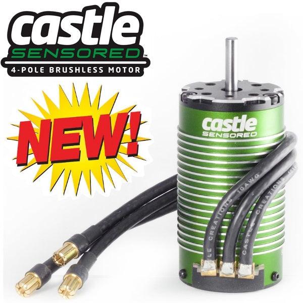 Castle Creations 060-0062-00 1512 1.5Y Sensored Motor 1800KV - PowerHobby