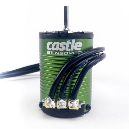 Castle Creations 4-Pole Sensored Brushless 1410-3800KV Motor SC Truck - PowerHobby