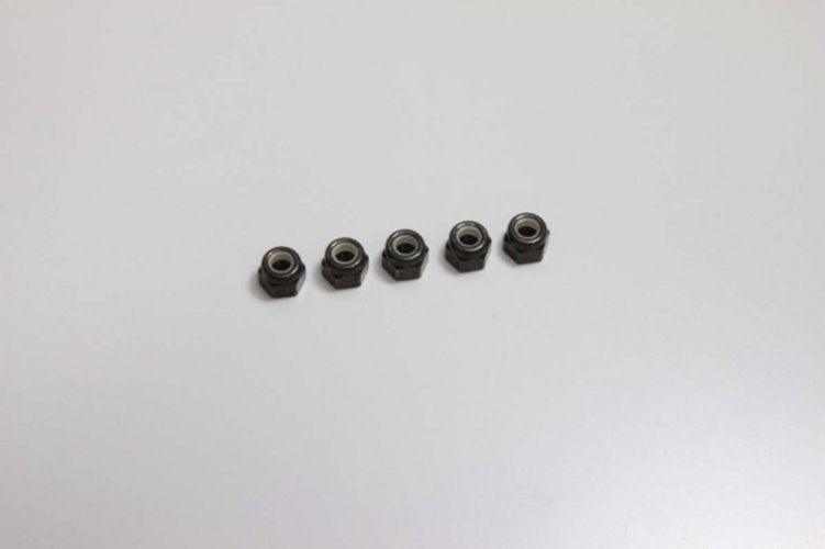 Kyosho 1-N4055N Nut M4x5.5 Nylon (5pieces) Plazma Formula - PowerHobby