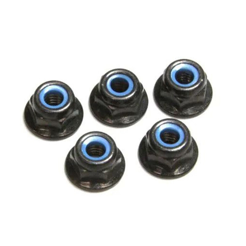 Kyosho 1-N4056FNB Nut (M4x5.6) Flanged Nylon (5pcs) - PowerHobby