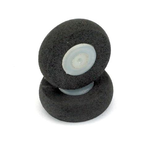Dubro 100MW Mini Lite Airplane Wheels 1" Foam pre mounted (2) - PowerHobby
