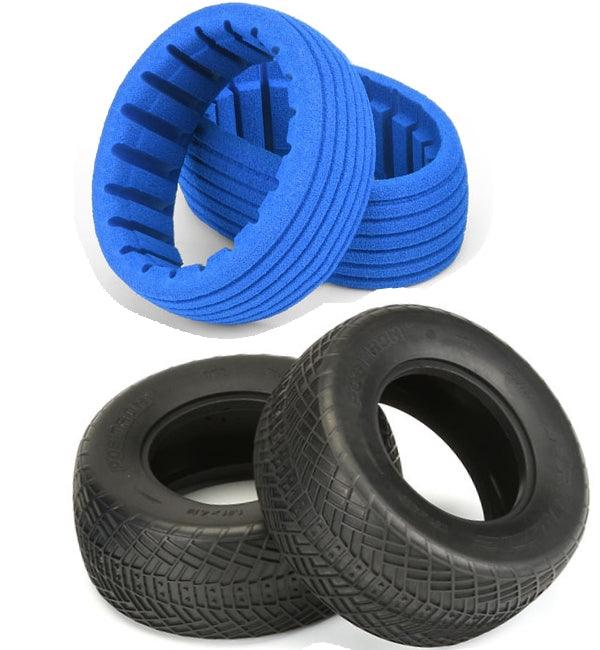 Pro-Line 10137-17 F / R Positron SC 2.2" / 3.0" MC Tire Set (2) SC Truck / Buggy - PowerHobby