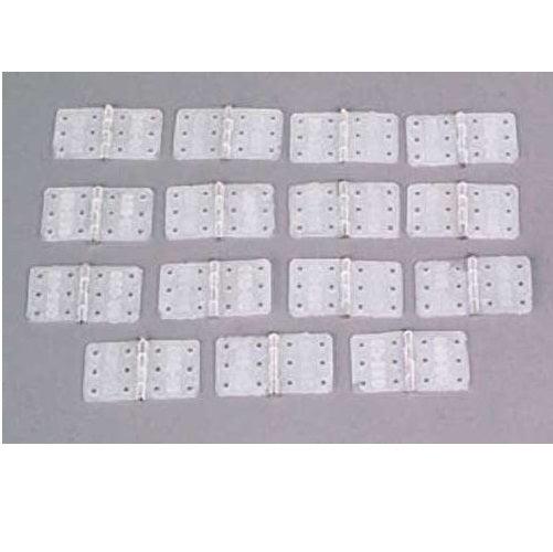 DuBro 117 Nylon Hinges Standard (15) for Airplanes / Hinges - PowerHobby