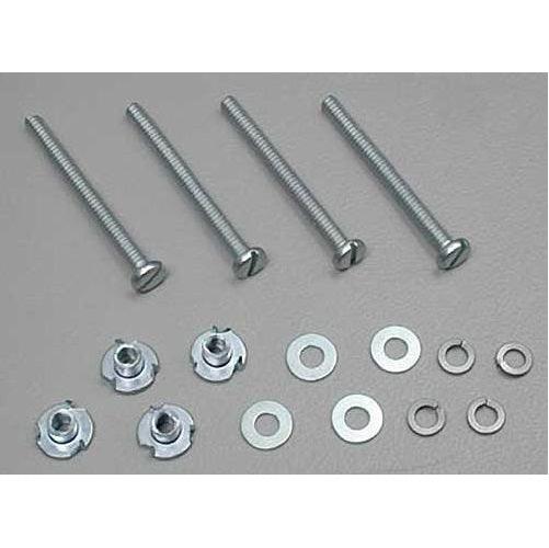 DuBro 127 Mount Bolt / Nuts 4-40 (4) for Airplanes / Hardware - PowerHobby