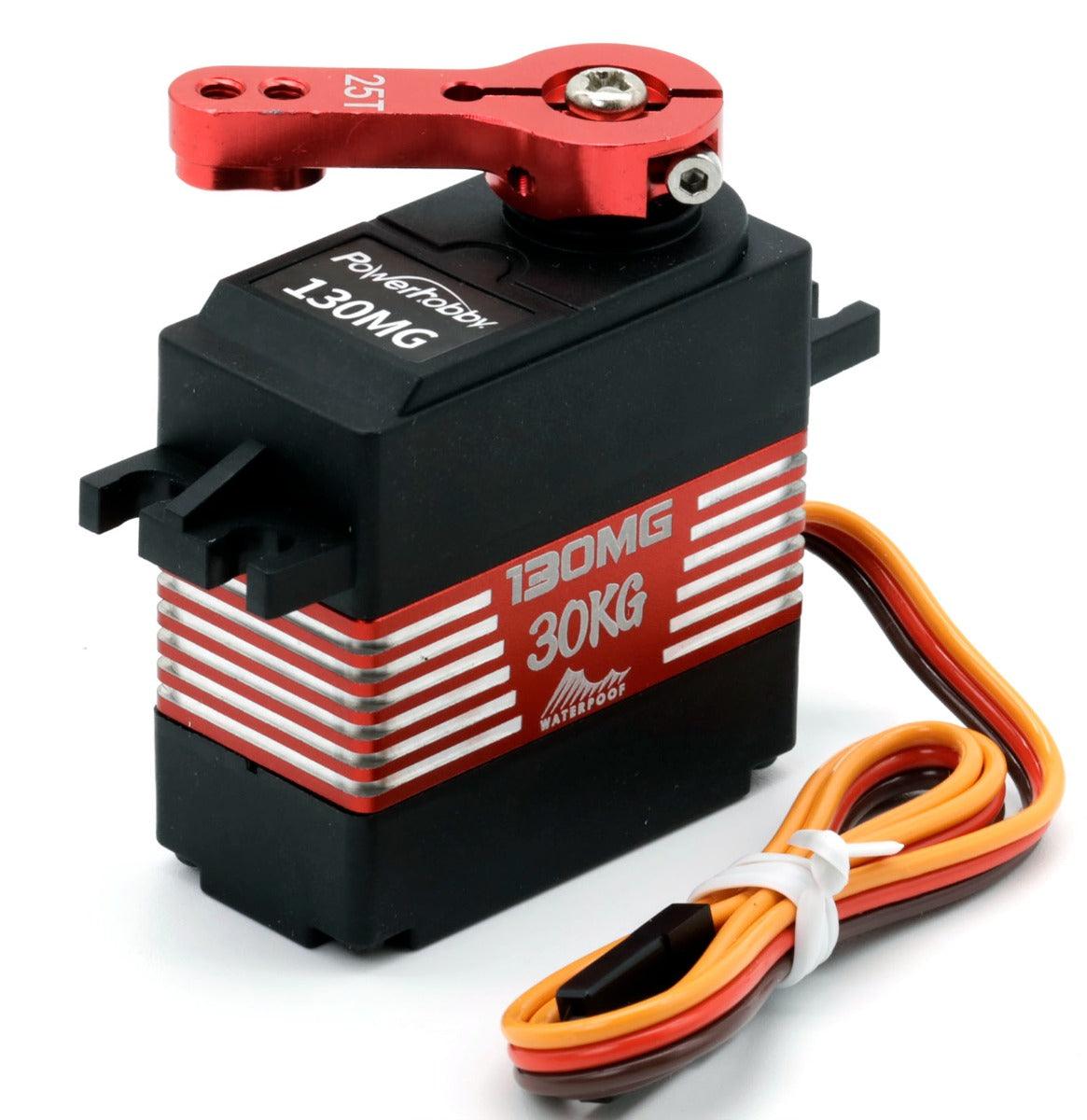 Powerhobby 130MG 1/10 30kg High Speed Torque Metal Gear Waterproof HV Servo - PowerHobby