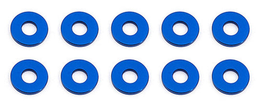Associated 31385 Bulkhead Washers, 7.8x1.0 mm Blue Aluminum Apex Scion RC10 SC10 - PowerHobby
