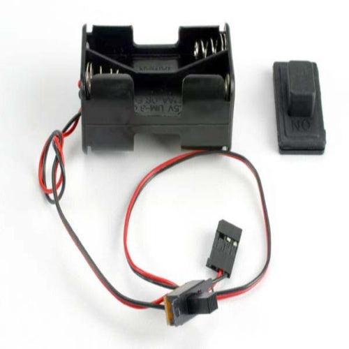 Traxxas 1523 Battery Holder/Switch/Cover Villain - PowerHobby