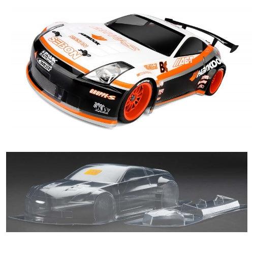 HPI Racing 103886 Nissan 350z Hankook Clear Body 200mm - PowerHobby