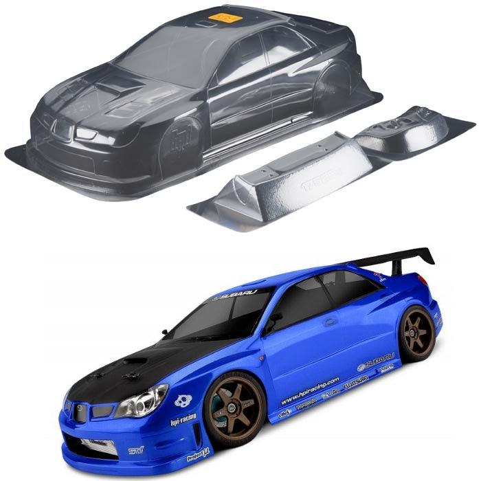 HPI Racing 17525 Prova HPI Impreza Clear Body 200mm Sprint 2 / E10 / NItro 3 - PowerHobby