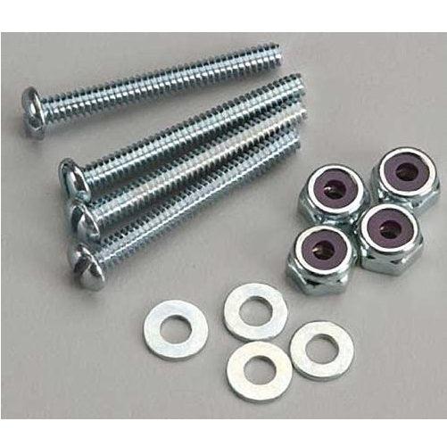 DuBro 177 Bolt Locknut Set 6-32 (4) for Airplanes / Hardware - PowerHobby