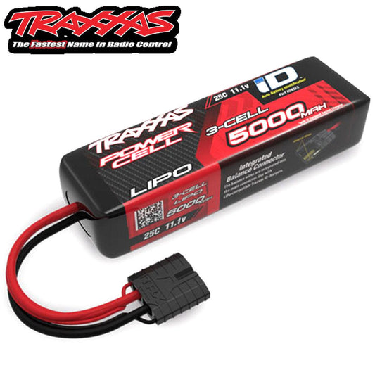 Traxxas 2832X 5000mAh 11.1v 3-Cell 25C LiPo Battery - PowerHobby