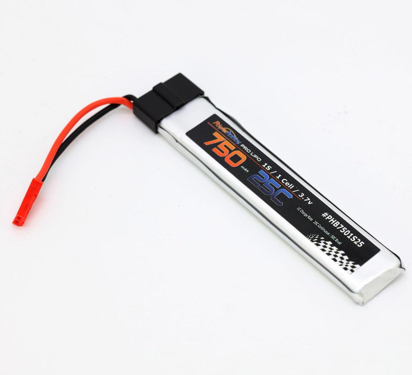 Powerhobby 1S 3.7V 750mah 25c Lipo Battery : Blade Zeyrok - PowerHobby