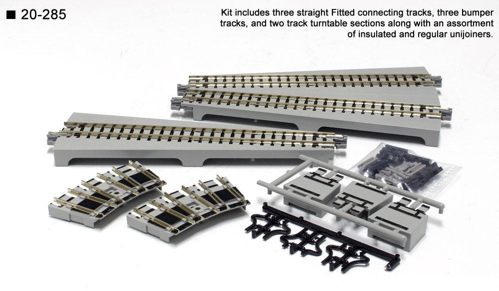 Kato 20-285 N Turntable Extension Track Set Straight | PowerHobby