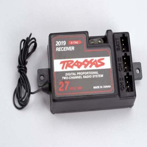 Traxxas 2019 Radio 2-Channel AM Receiver RX Non-BEC Nitro Rustler - PowerHobby