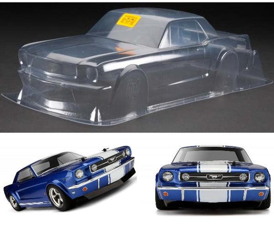 HPI Racing 104926 '66 Ford Mustang GT Coupe Clear Body 200mm - PowerHobby