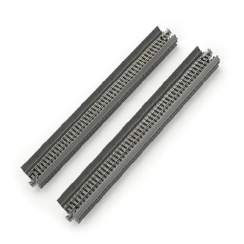 Kato 20-400 N 248mm (9 3/4") Single Track Straight Viaduct Track (2) UniTrack - PowerHobby