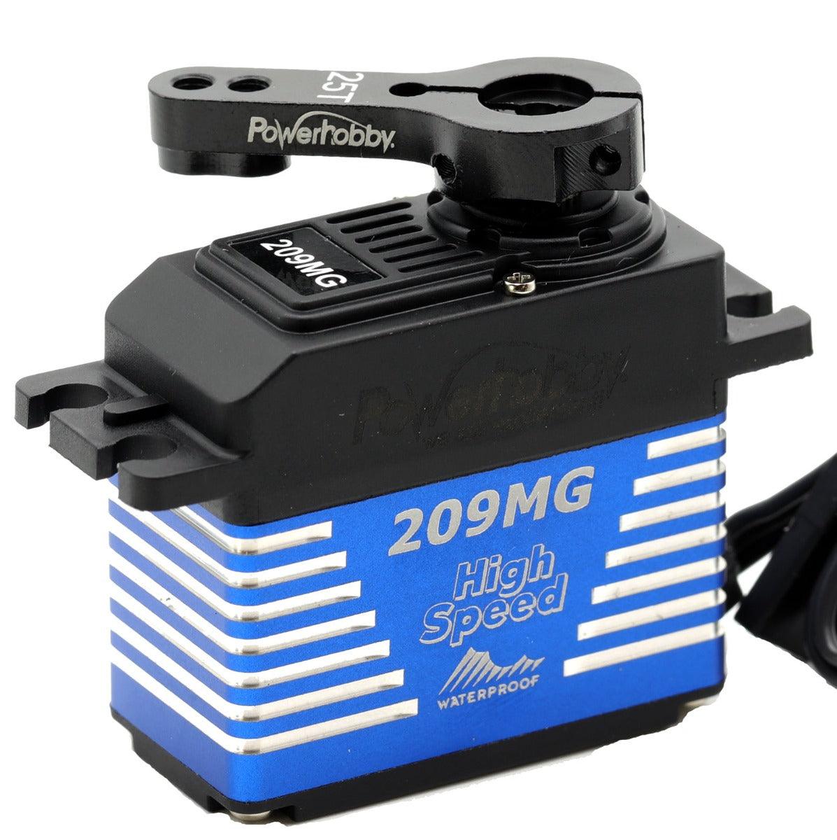 Powerhobby 209MG High Speed Waterproof Digital Servo Aluminum Case - PowerHobby
