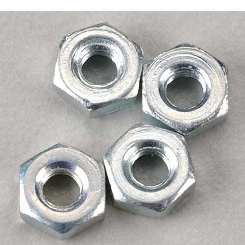 DuBro 2104 Hex Nuts 2.5mm (4pcs) for Airplanes / Hardware - PowerHobby