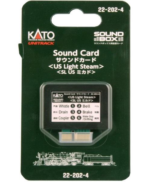 Kato 22-202-4 N Scale US Light Steam Sound Card for Sound Box - PowerHobby