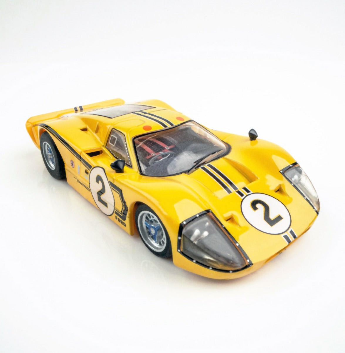 AFX 22014 Ford GT40 Mark IV #2 Le Mans Mega G+ MG+ HO scale slot Car MegaG - PowerHobby