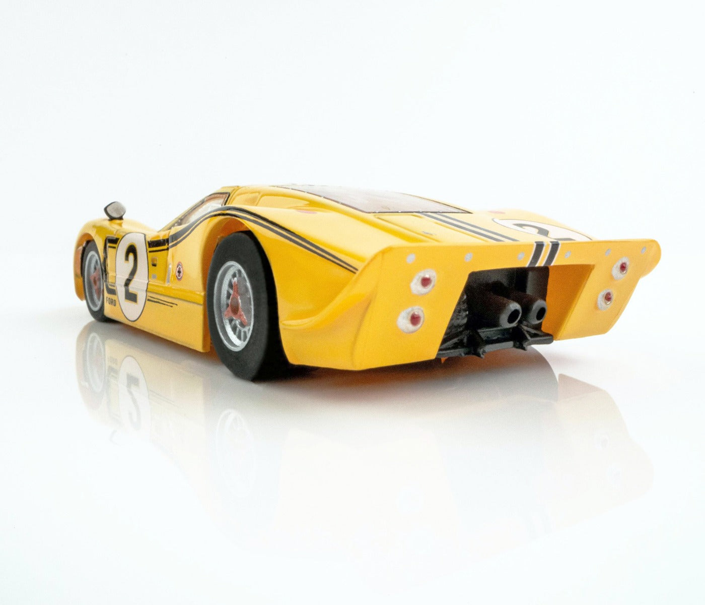 AFX 22014 Ford GT40 Mark IV #2 Le Mans Mega G+ MG+ HO scale slot Car MegaG - PowerHobby