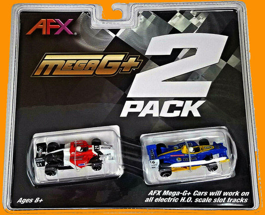 AFX 22017 Mega G+ HO Formula Slot Car 2 Pack AFX22017 MageG+ - PowerHobby