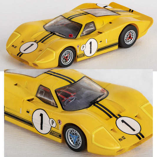 AFX 22025 Ford GT40 Mk IV Sebring Mega G+ MegaG Plus HO Slot Car - PowerHobby