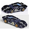 AFX 22031 Ford GT40 Mark IIB #2 Sebring Mega G+ HO Scale Slot Car
