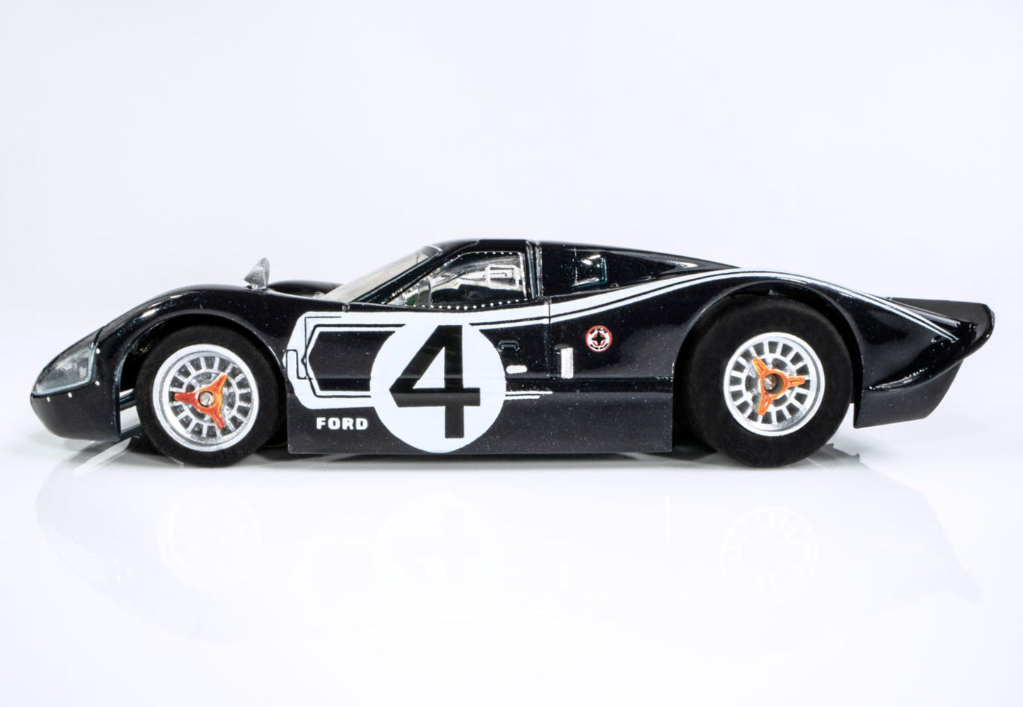 AFX 22048 Ford GT40 Mark IV #4 Le Mans Mega G+ MG+ HO scale slot Car MegaG - PowerHobby